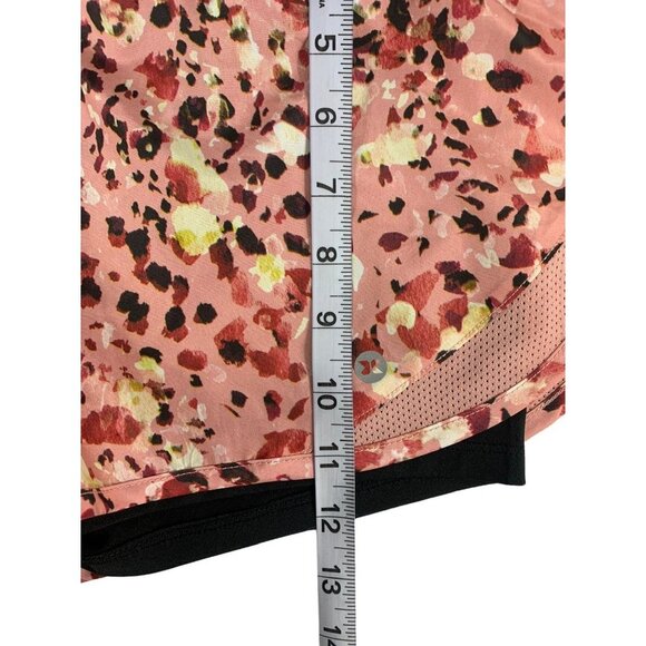 RBX Women's Pink Speckled Running Shorts - Picture 3 of 7